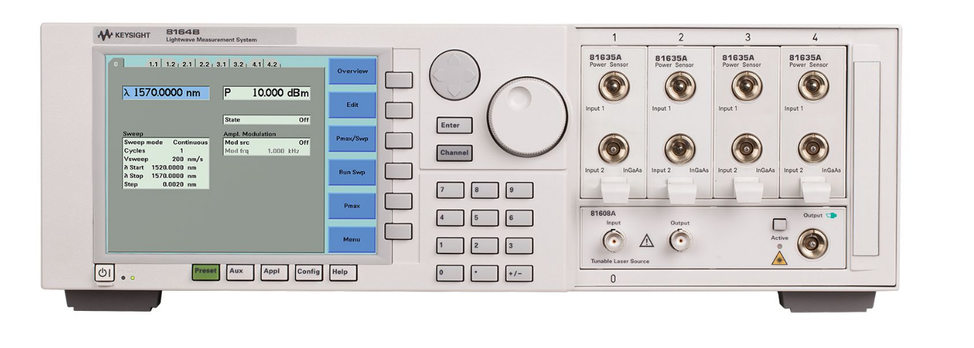 Keysight 81608A 可調(diào)諧激光源